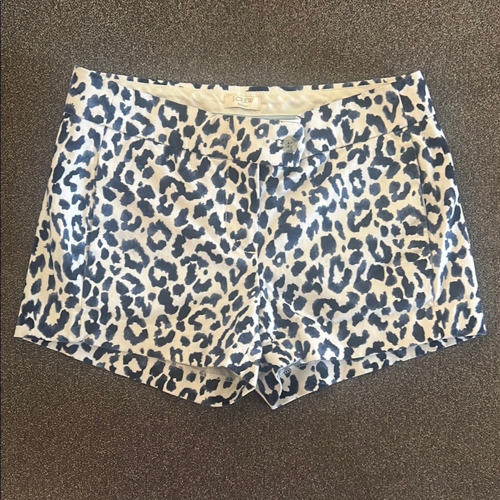 J. Crew Women’s Animal Print Shorts.